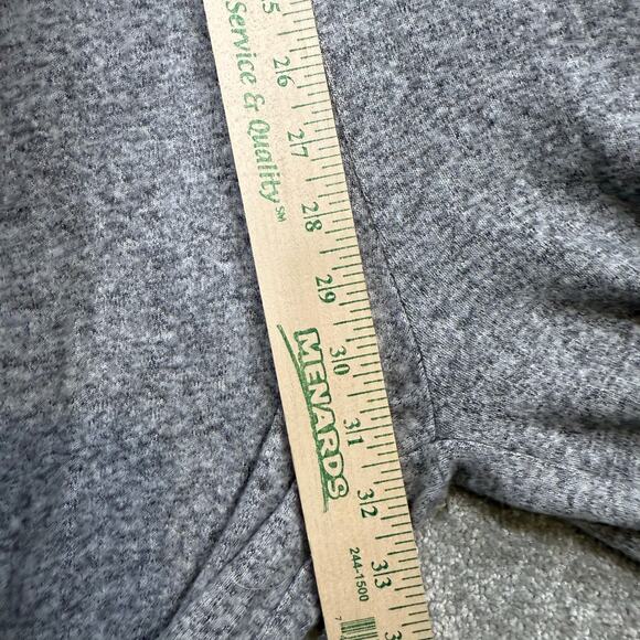 Anthropologie Marisa Hacci Wide Leg Sleep Jumpsuit Romper Jersey Gray Sml Soft - Picture 15 of 16